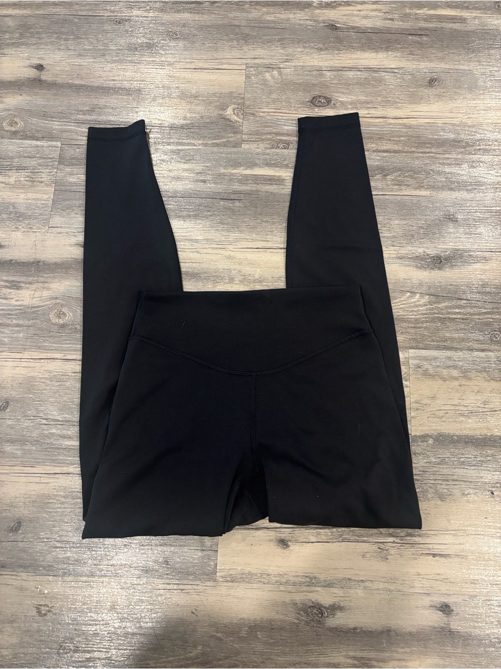 Lululemon high rise  wonder under leggings size 6 black full length 28”